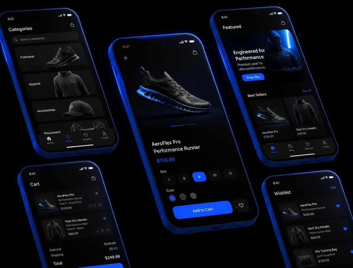 AeroFlex — Loja mobile first